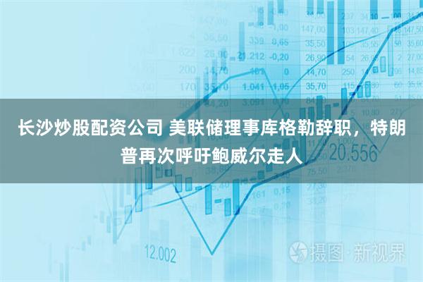 长沙炒股配资公司 美联储理事库格勒辞职，特朗普再次呼吁鲍威尔走人