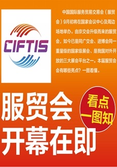 一圖讀懂 | 服貿會開幕在即，看點都在這兒了